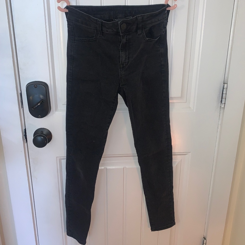 AE next level stretch high rise jegging